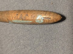Antique Mack 1 Squirrel Hair Pinstripe Moulding Paint Brush 4.5″