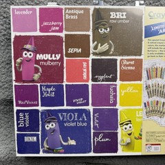 Crayola Limited Edition Art Set 115 Pcs 8 Retired Colors Crayons Markers