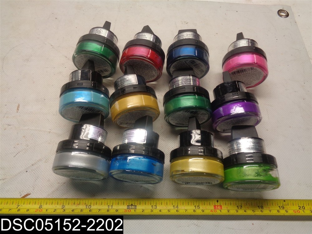 QTY=1400ml (28 x 50ml) Mixed Lot of Cosmic Shimmer Metallic Gliding Polish