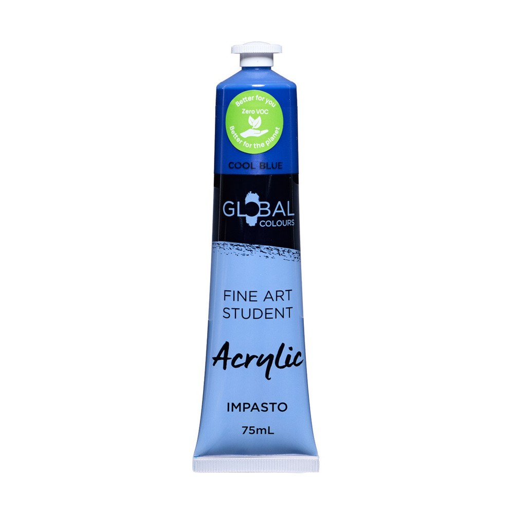 Cool Blue – Global Colours Eco-Friendly Fine Art Student Acrylic Artist Paint