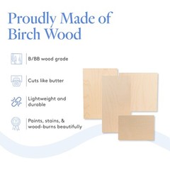 Baltic Birch Plywood, 6 mm 1/4 x 18 x 24 Inch, B/BB Grade Sheets| Woodpeckers