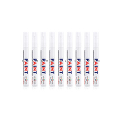 White Paint Marker Pen Tire Letters Waterproof Permanent Lettering Rubber Ink