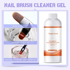 2PCS Nail Brush Cleaner- Professional Nail Art Brush Cleaning Solution. Nail …