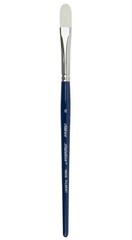Bristlon Extra Long Filbert Brush Size 6 Long Handle for Acrylic Oil