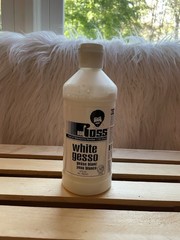 Bob Ross Gesso White Gloss 473 Ml R 6250 Fast-Drying for Interior/Exterior New