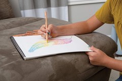 LYRA Waldorf Selection Giant Triangular Colored Pencil, Unlacquered, 6.25