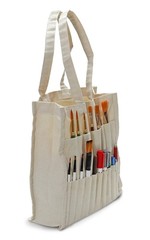 Canvas Crafter Bag Artist Storage Tools Bag 13.5″ H x 12″