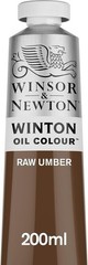 Raw Umber Oil Paint 6.75oz Tube Excellent Lightfastness for Art Applications