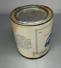 VINTAGE 1963 UNITED STATES BRONZE POWDER WORKS VENUS Gold GLASS METALLICS Medium