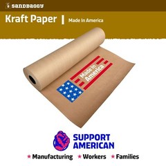 Sandbaggy Heavy Duty Kraft Paper Rolls – 75 lb. Recycled Construction Paper