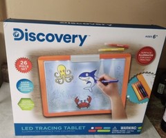 Discovery Kids Discovery Toy Kids Tracing Tablet LED 6+ NEW E4