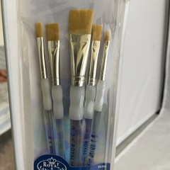 SG-304 5 Piece Flat Brush Set Royal & Langnickel