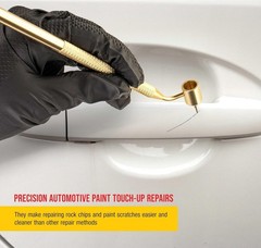 3 Fine Line Fluid Writer Paint Applicator Pens with 0.3mm 0.4mm 0.5mm Stem Tips