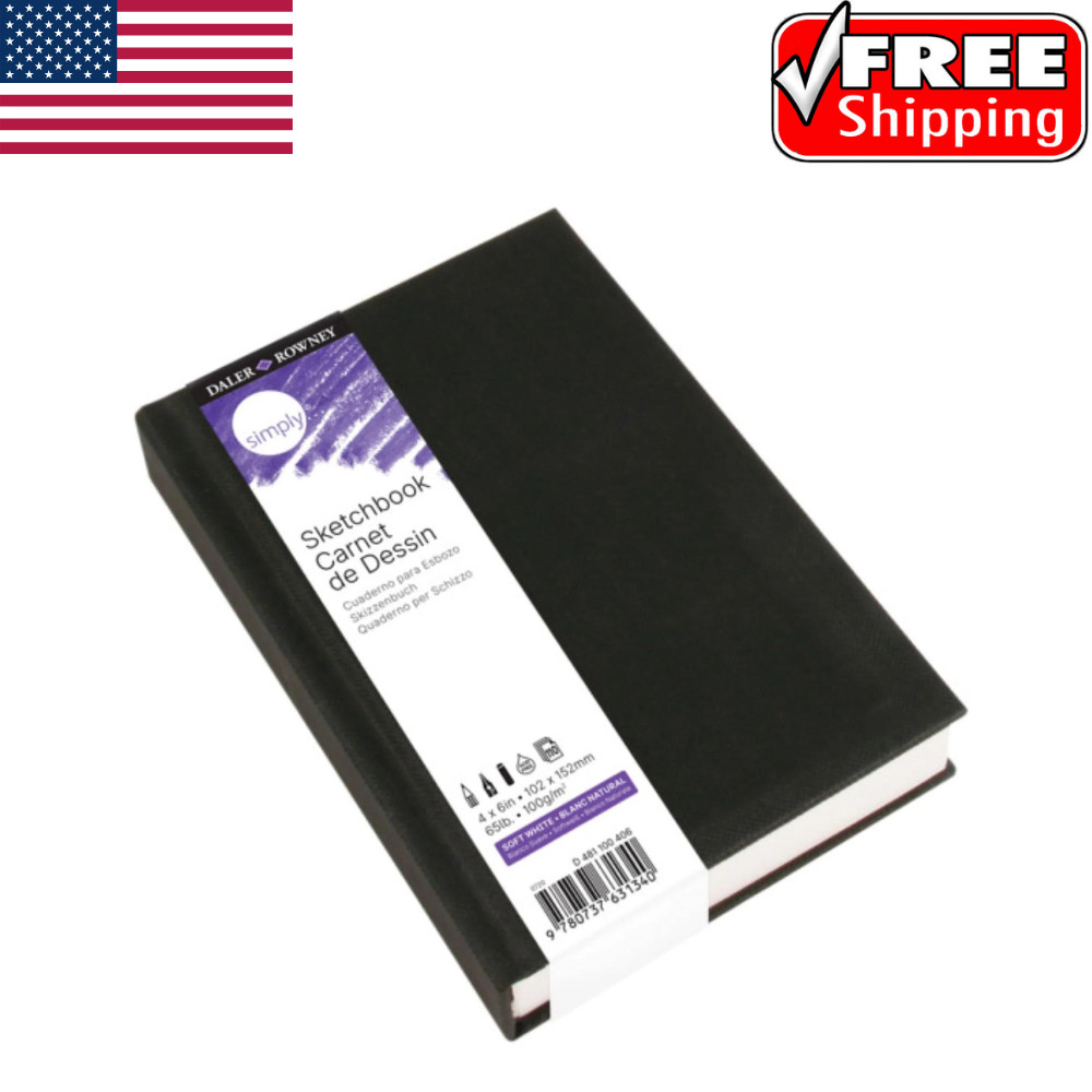 Notebook Sketchbook Drawing Art Book Hardbound with Unlined Pages 8.5”x11” .