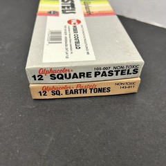 Weber Costello Alphacolor Lot 2 Boxes Pastels 105-007 & Earth Tones 145-011