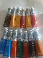 (13 PACK) Winsor & Newton Winton Oil Color Paint BIG Tubes 200 ml 6.75 oz Multi