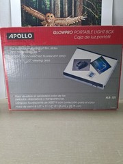 Apollo GlowPro Portable Light Box LB-101 Tilt Stand or Wall Mount 9.5″X12″