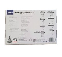Zebra Writing Refresh Combo 26ct Pens Mildliners Highlighter Mechanical Pencils