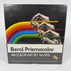 Berol Prismacolor No. 955 Colored Pencil Art Set of 48- SEALED NOS
