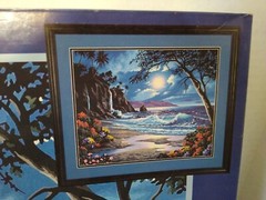 Dimensions 91185 Moonlit Paradise Paint by Numbers for Adults, 20” W x 16” L,