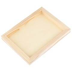 20 PCS Wood Panel Boards, 5.9 x 7.8 x 0.8 inch Unfinished Blank Wooden Canvas…