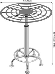 360° Adjustable Spray Paint Rack for Cars & Doors, 23.6-31.5In