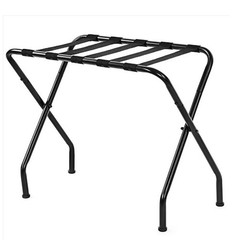 680*400*560MM Portable Metal Luggage Rack Black