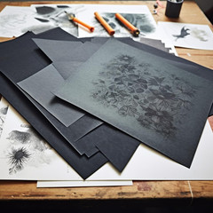 Carbon Paper Sheets for Tracing Patterns – 100 Sheets (11.7″ x 8.3″)