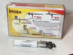 Iwata Revolution HP-CR Dual Action Gravity Feed Airbrush R4500 New Open Box