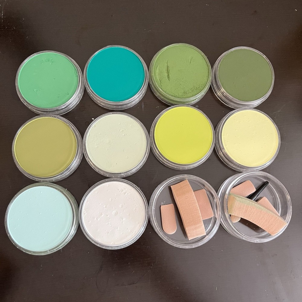 PanPastel Ultra Soft Artist Pastel 10 Green Colors 30104 Sofft Tools