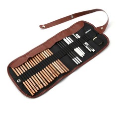 29Pcs Professional Drawing Artist Kit Set Pencils and Sketch Charcoal Art Tools