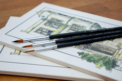 watercolor pait brush set #0 #4 #8 #12