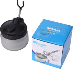 Multifunctional Airbrush Cleaning Pot Wash Station with Holder