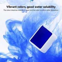 Artist Watercolor Paint Set,12 Vibrant Colors in Portable Box, Great Lightfastne