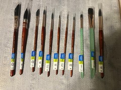 (11)Princeton Neptune Watercolor brushes Lot Of 11 different Brand New Level 3