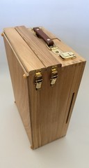 U.S. Art Supply Wood Box Easel Painting – Oil, Acrylic, Watercolor