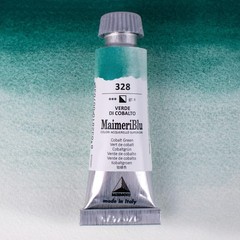 Blu 12ml Cobalt Green PG26 SinglePigment Professional Watercolor Paint Tube