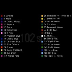 ShinHan art Professional Poster Color Paint Set 30 Colors 40ml Jar A Type- Fedex