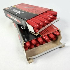 Sharpie Permanent Markers Fine Tip RED 2 Boxes Of 12 OLD STOCK 2006