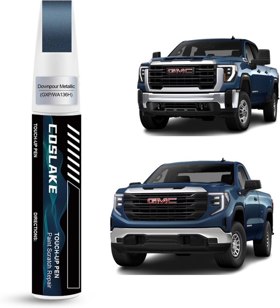 Downpour Metallic GXP WA136H Touch Up Paint for 2026 GMC Sierra Denali 1PK 1 USA