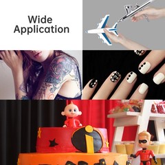 Mini Portable Air Compressor Set w/ Hose Makeup Nail Art Body Painting Tattoo