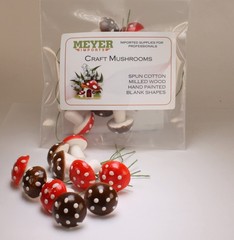 Meyer Imports Red & Brown Mix – 3/4″ Spun Cotton – Set of 10-218-0117 Wonderf…