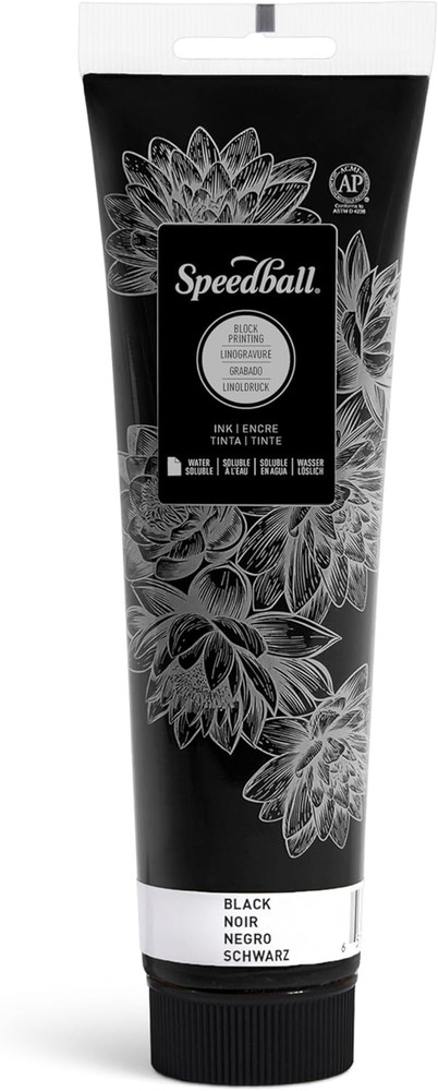 Speedball Art Products Company 003600 003600 150Cc Water Soluble Block Ink Black