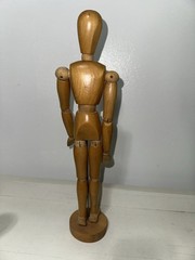 Wooden Artist Posable Model Figure Mannequin Articulated 12 ” Good Quality Used