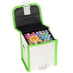 Ohuhu-Mid-tone Markers- 48 Color Alcohol Based Fine & Brush Markers – Refillable