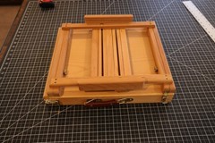 U.S. Art Supply Large Adjustable Wood Desktop Easel