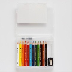 Mitsubishi Pencil Watercolor Color Pencil Uniwater Color Compact 12color Chapter