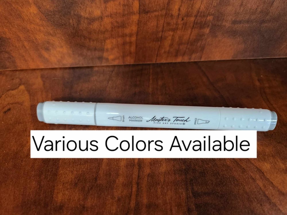 Master’s Touch Twin Tip Alcohol Marker Various Colors Price Each