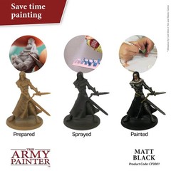 The Army Painter Base Primer Matt Black 13.5oz, Acrylic, Fast Drying