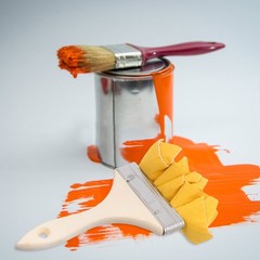 Paint Tool for Edges Mop Blending Brush Applicator Artist Brushes
